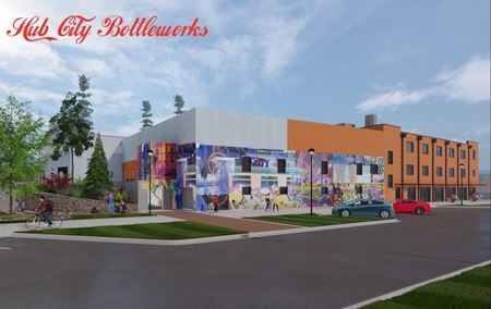 A look at Hub City Bottleworks Retail space for Rent in Spartanburg
