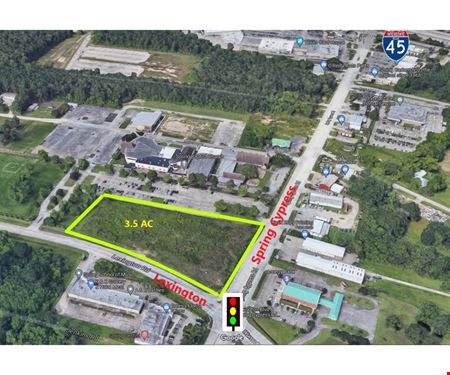 A look at 3.5 AC Hard Corner commercial space in Spring