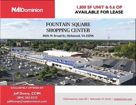 A look at Fountain Square Shopping Center commercial space in Richmond