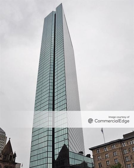 A look at John Hancock Tower Commercial space for Rent in Boston