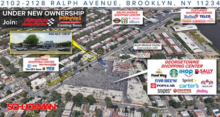 A look at Corner Retail, Across from Georgetowne Shopping Center commercial space in Brooklyn
