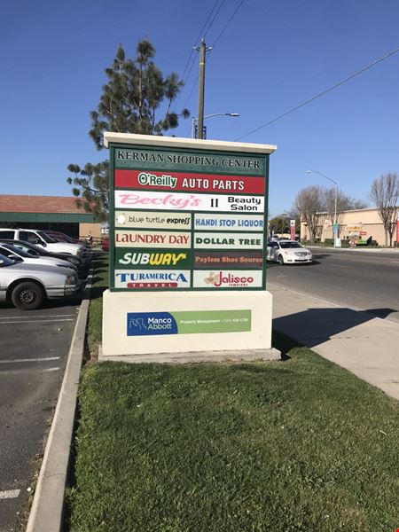 A look at Kerman Shopping Plaza Commercial space for Rent in Kerman