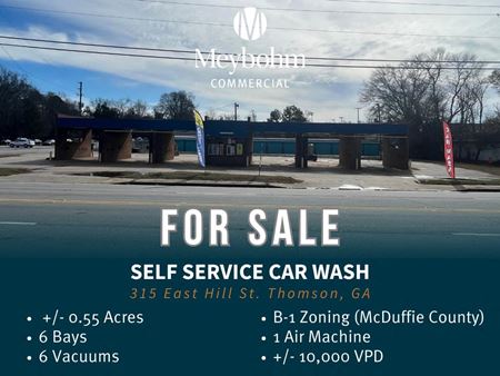 A look at Self-Service Car Wash Opportunity commercial space in Thomson