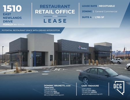 A look at 1510 East Newlands Drive Commercial space for Rent in Fernley