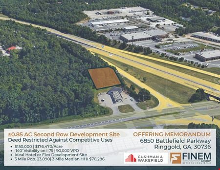 A look at ±0.85 AC Second Row Development Site commercial space in Ringgold