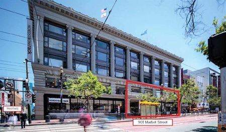 A look at Major Market Street Retail commercial space in San Francisco