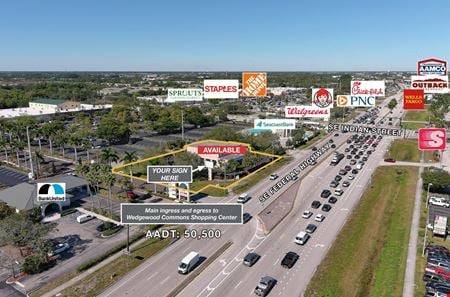 A look at Prime Out Parcel Available for Lease: Retail, Restaurant, Medical, or Office ±3,868 SF commercial space in Stuart