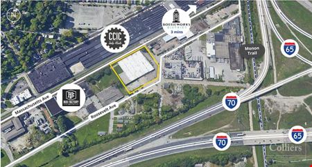 A look at Downtown Industrial Building Available commercial space in Indianapolis