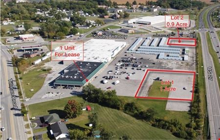 A look at Kmart Plaza South commercial space in Fort Wayne