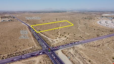 A look at HWY 395 & Main Street commercial space in Hesperia