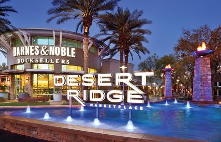 A look at Desert Ridge Marketplace commercial space in Phoenix