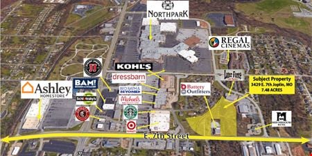 A look at 7.48 acres, East of Northpark Mall (Only $325,000) commercial space in Joplin