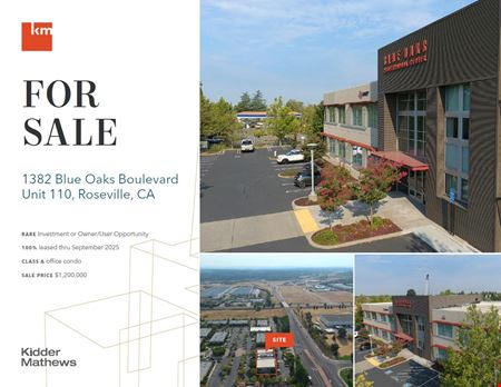 A look at 1382 Blue Oaks Blvd #110 commercial space in Roseville