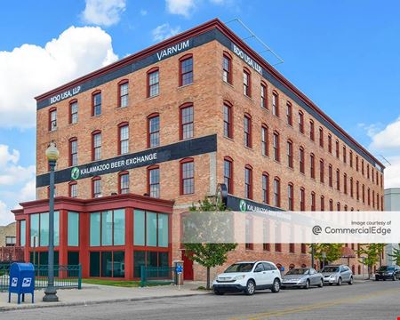A look at The Globe Building Office space for Rent in Kalamazoo