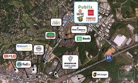 A look at Retail Availability at Publix at Thornblade Retail space for Rent in Greer