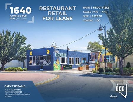 A look at 1640 South Wells Avenue commercial space in Reno