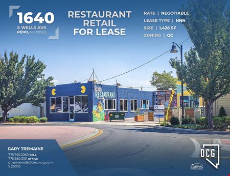 A look at 1640 South Wells Avenue Office space for Rent in Reno