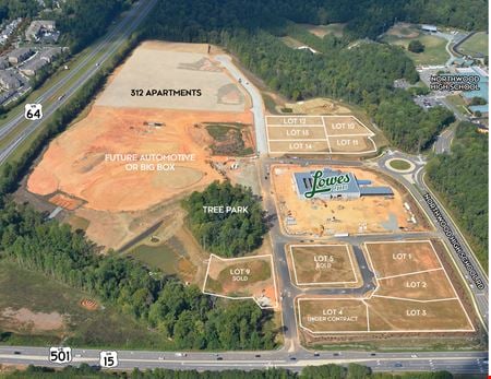 A look at Northwood Landing - Lot 3 commercial space in Pittsboro