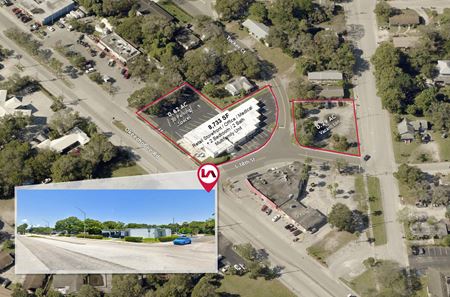 A look at Freestanding Commercial Building with Vacant Lot Retail space for Rent in Fort Pierce