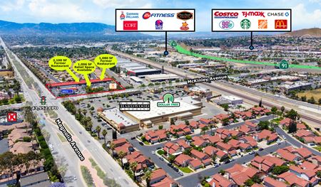 A look at McKinley International Plaza Retail space for Rent in Corona