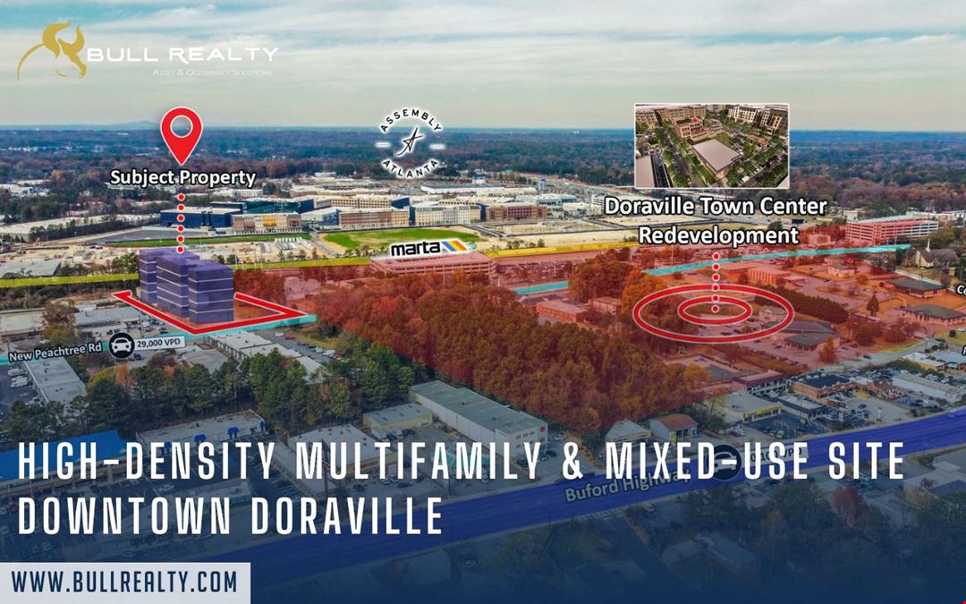 High-Density Multifamily & Mixed-Use Site | Downtown Doraville | ±2.7 Acres