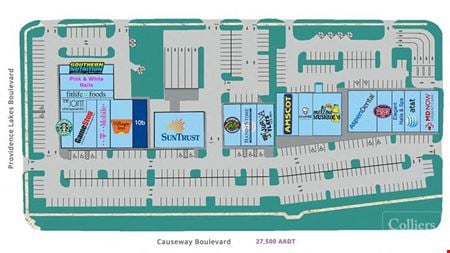 A look at Lake Brandon Shoppes Retail space for Rent in Brandon