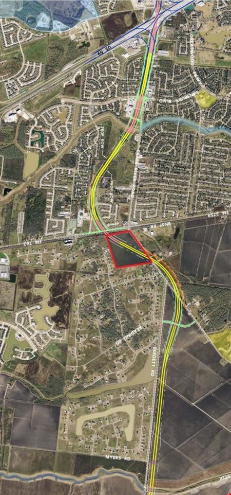 A look at SH-99 splitting 48 Acres: SWC 0 Fm 762 (Crabb River Rd) & Fm 2759, Richmond, TX commercial space in Richmond
