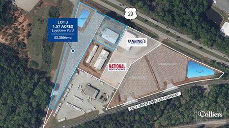 A look at ±7,710-SF Storage Facility with ±1.57 Acres of Secured Parking commercial space in Wellford