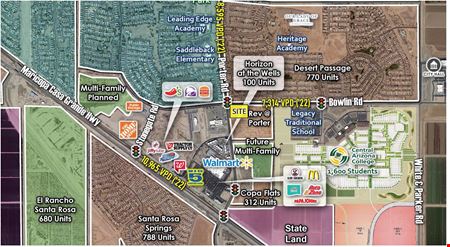 A look at SEC Porter & Bowlin Road commercial space in Maricopa
