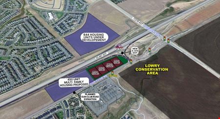 A look at Gun Club Road @ E470 and Quincy Avenue Interchange Commercial space for Rent in Aurora