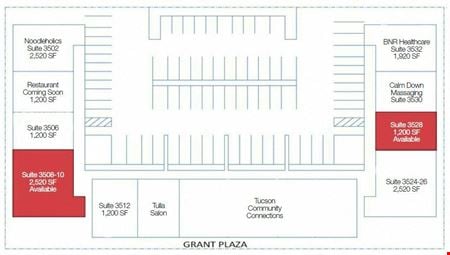 A look at Grant Plaza commercial space in Tucson