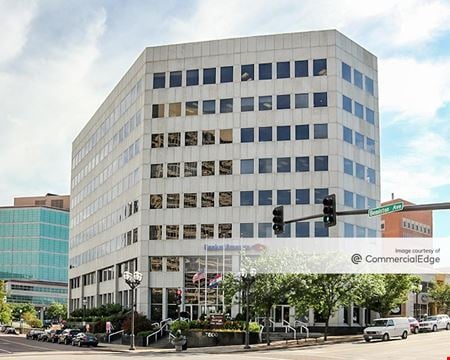 A look at The Bank of America Building Office space for Rent in Clayton