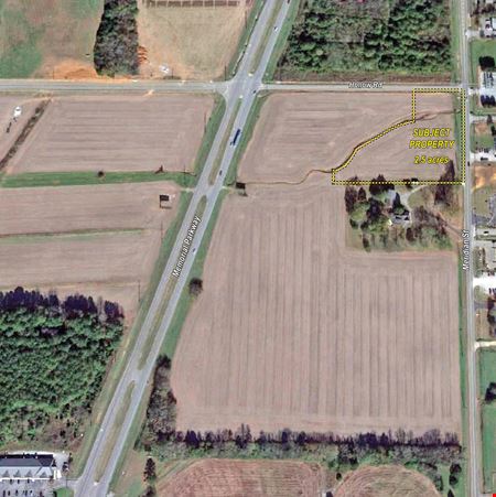 A look at 2.5 acre parcel at Hollow Rd & Meridian St commercial space in Huntsville