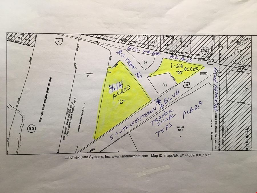 1.26+/- Acres & 4.14+/- Acres of Vacant Land