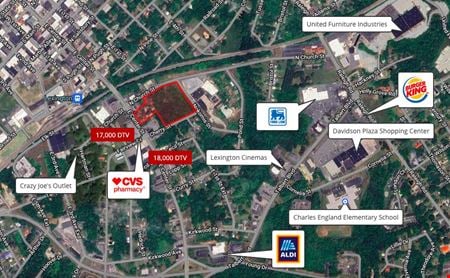 A look at Land with 7 Buildings commercial space in Lexington