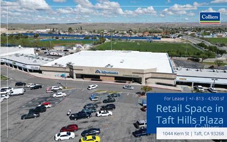 A look at Retail Space Available in the Taft Hills Plaza Retail space for Rent in Taft