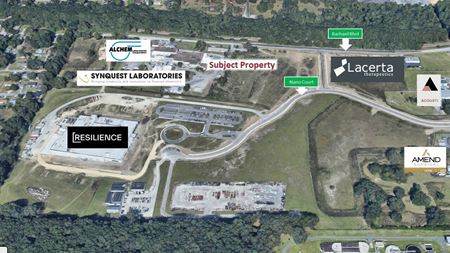 A look at Copeland Park Development Site commercial space in Alachua