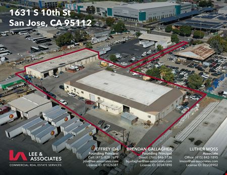 A look at 1631 S 10th St commercial space in San Jose