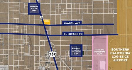 A look at US Highway 395 commercial space in Adelanto