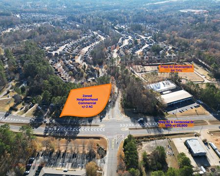 A look at 2 AC - Hwy 92 -Zoned NC commercial space in Acworth