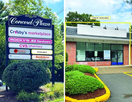 A look at Crosby’s Marketplace Retail space for Rent in Concord