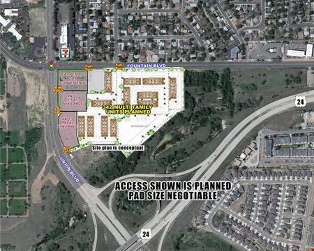 A look at Fountain Boulevard and Union Boulevard commercial space in Colorado Springs