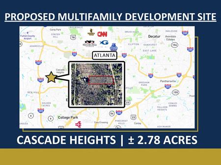 A look at Proposed Multifamily Development Site | ± 2.78 Acres commercial space in Atlanta
