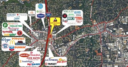 A look at Northlake Retail Retail space for Rent in Tucker