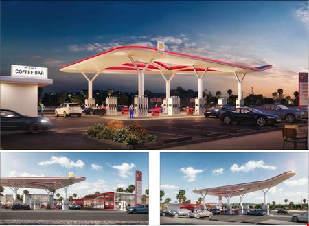 A look at .87 AC Drive-Thru &amp; Gas Station Approved Commercial space for Rent in Indio
