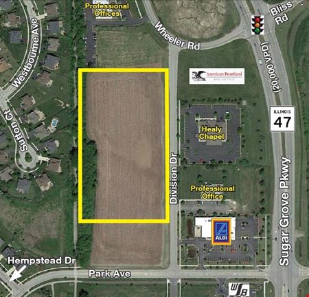 A look at Division Drive 6.5 Acres commercial space in Sugar Grove