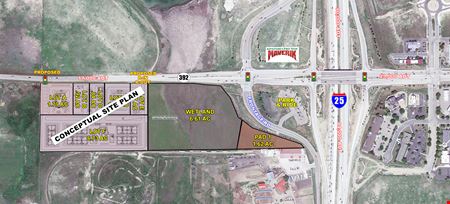 A look at Highway 392 and I-25 - SWC commercial space in Fort Collins