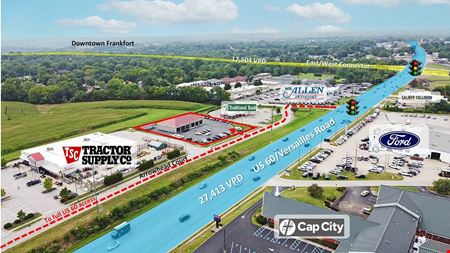 A look at +/-27,413 Cars Per Day Commercial space for Rent in Frankfort