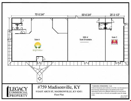A look at 9 E. Arch St. Retail space for Rent in Madisonville