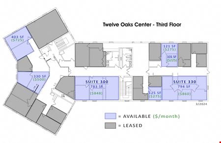 A look at 1801 Oberlin Road Office space for Rent in Middletown
